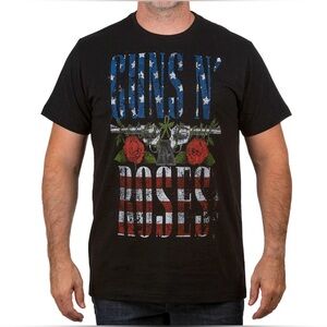Guns N' Roses Band Vintage 2002 Black Graphic Tee NWT.  Sz M